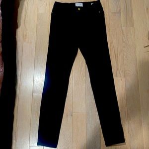 Frame- LeHigh Skinny size 25 (black denim)